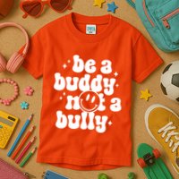 Be A Buddy Not A Bully Anti Bullying Unity Day Kids T-Shirt