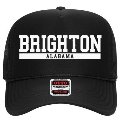 Brighton Alabama High Crown Mesh Back Trucker Hat