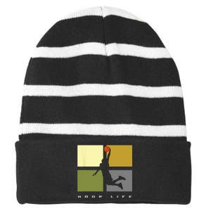 Basketball Apparel Basketball Striped Beanie with Solid Band