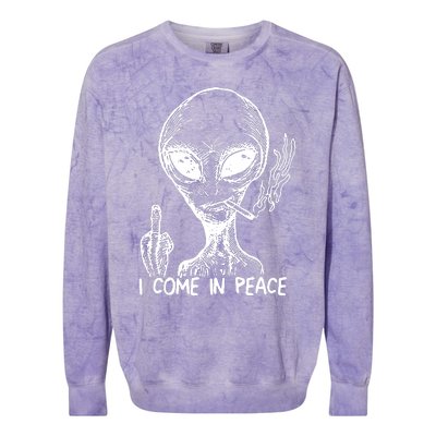 Because Aliens Colorblast Crewneck Sweatshirt