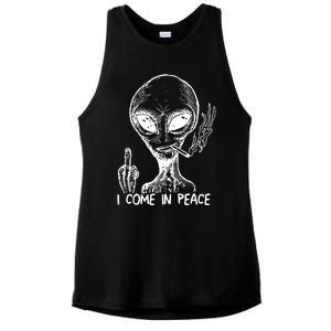 Because Aliens Ladies PosiCharge Tri-Blend Wicking Tank