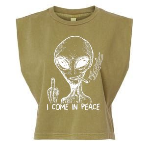 Because Aliens Garment-Dyed Women's Muscle Tee