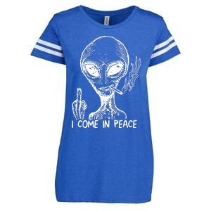 Because Aliens Enza Ladies Jersey Football T-Shirt