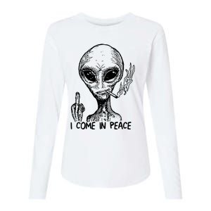 Because Aliens Womens Cotton Relaxed Long Sleeve T-Shirt