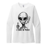 Because Aliens Womens CVC Long Sleeve Shirt