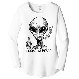 Because Aliens Women's Perfect Tri Tunic Long Sleeve Shirt