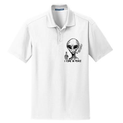 Because Aliens Dry Zone Grid Polo