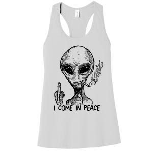 Because Aliens Women's Racerback Tank