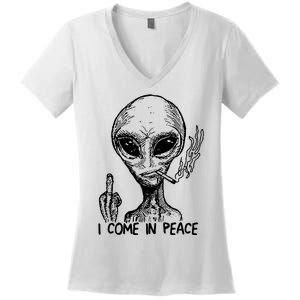 Because Aliens Women's V-Neck T-Shirt