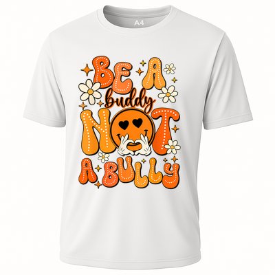 Be A Buddy Not A Bully Orange Anti Bullying Unity Day Cooling Performance Crew T-Shirt