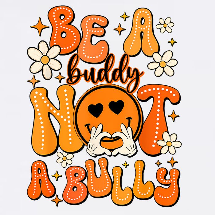 Be A Buddy Not A Bully Orange Anti Bullying Unity Day Mousepad
