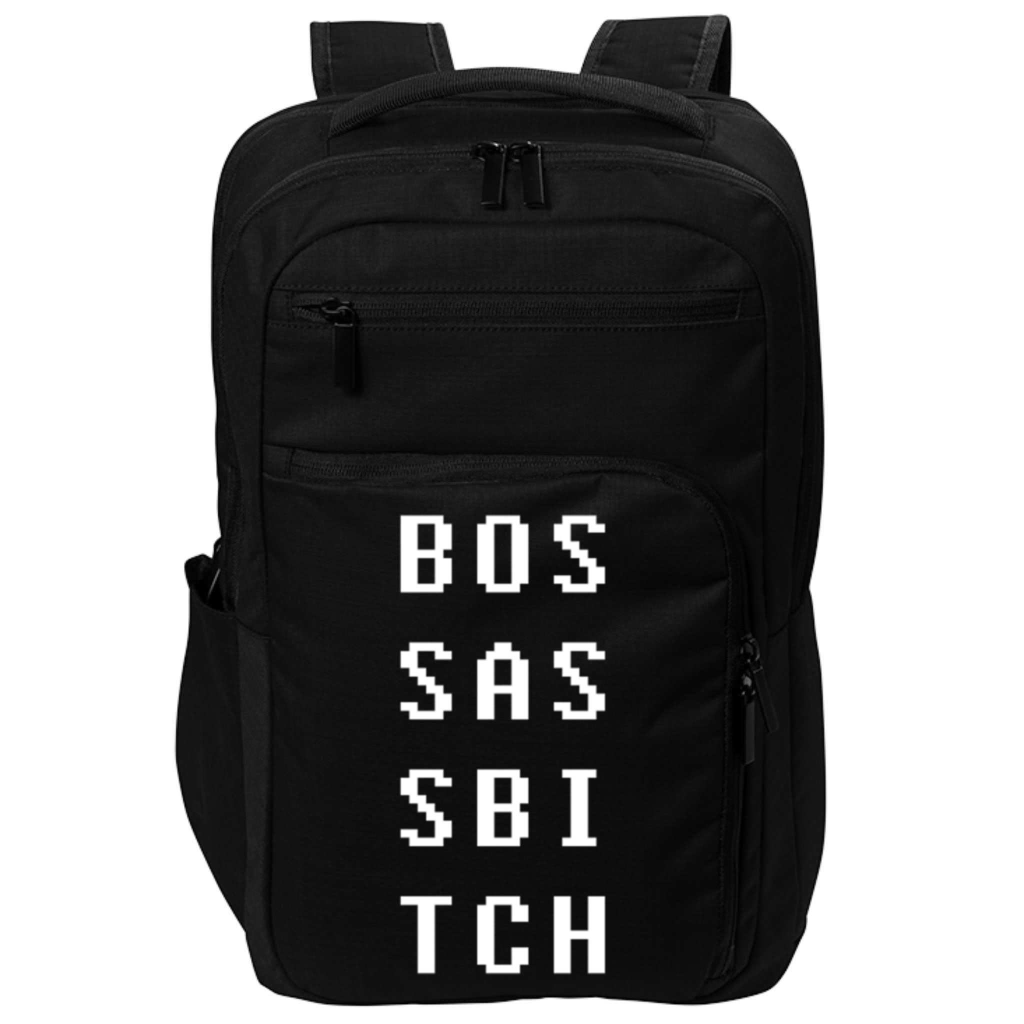 Boss Ass Bitch Gift Impact Tech Backpack