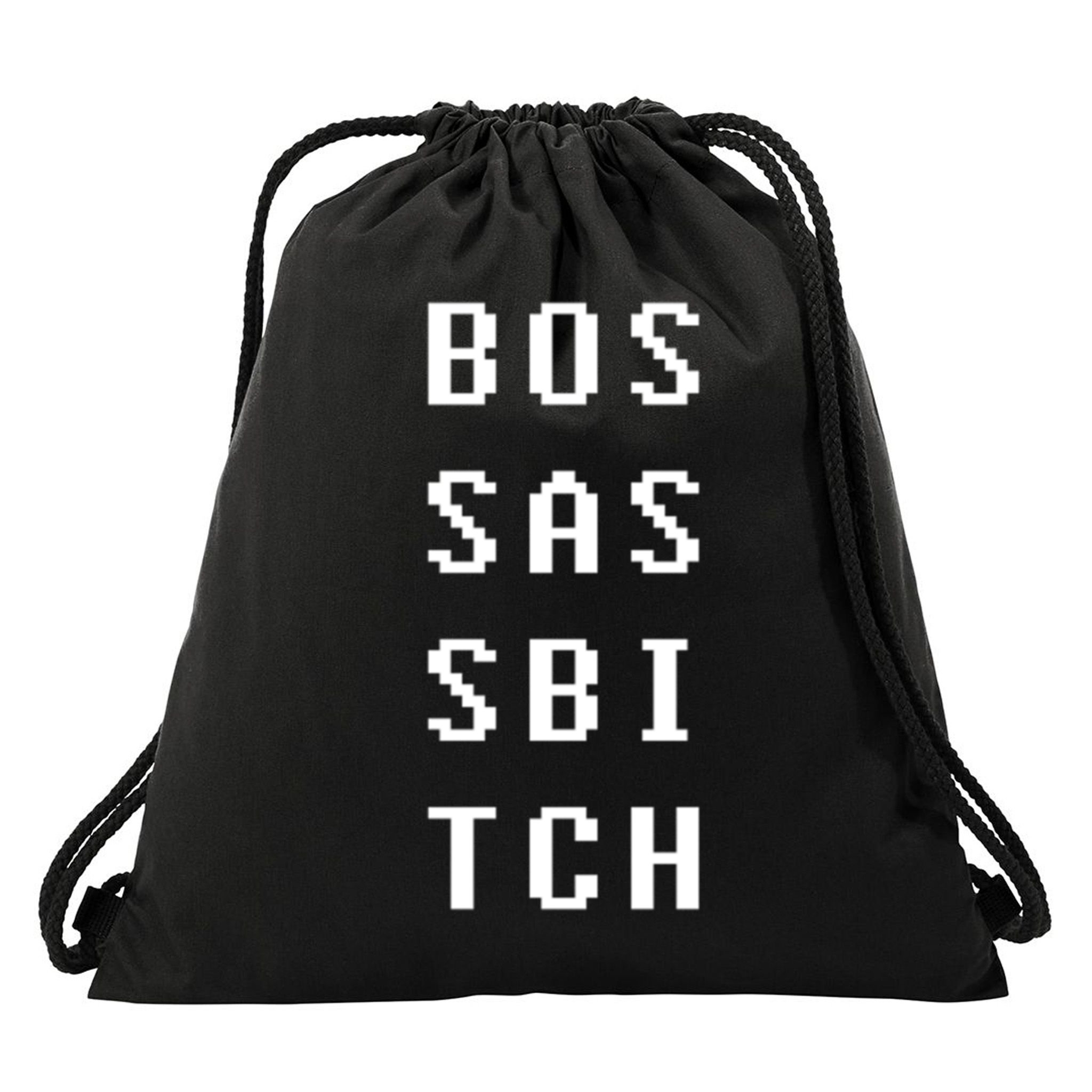 Boss Ass Bitch Gift Drawstring Bag