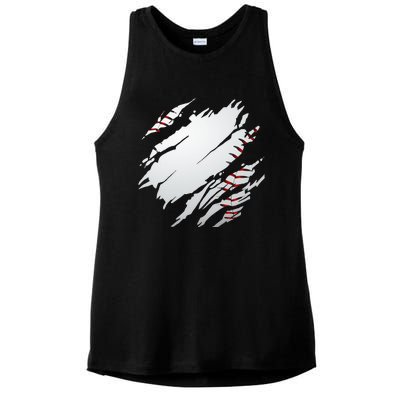 Baseball Apparel Baseball Ladies PosiCharge Tri-Blend Wicking Tank