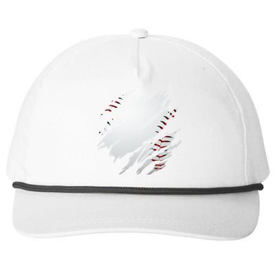 Baseball Apparel Baseball Snapback Five-Panel Rope Hat