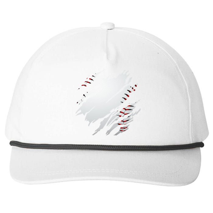 Baseball Apparel Baseball Snapback Five-Panel Rope Hat