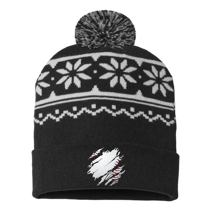 Baseball Apparel Baseball USA-Made Snowflake Beanie