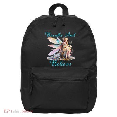 Breathe And Believe Magic Fairy Dragonfly 16 in Basic Backpack
