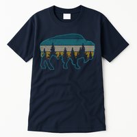 Bison American Buffalo Vintage National Park Souvenir Gift Tall T-Shirt