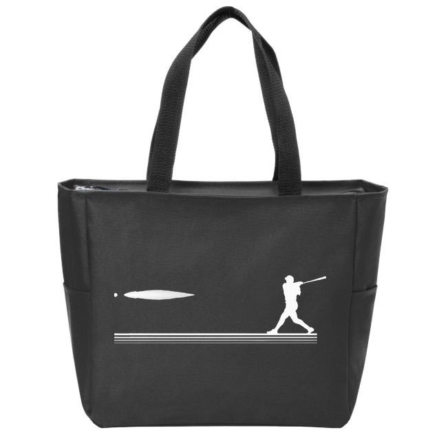 Baseball Apparel Baseball Zip Tote Bag