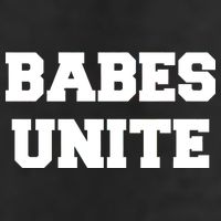 Babes Unite Womens Rights Feminist 7 Panel Mesh Trucker Snapback Hat