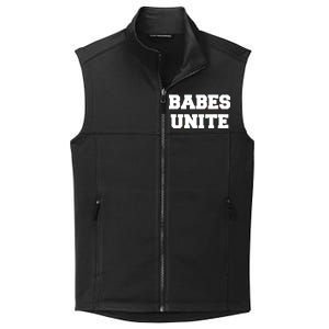 Babes Unite Womens Rights Feminist Collective Smooth Fleece Vest