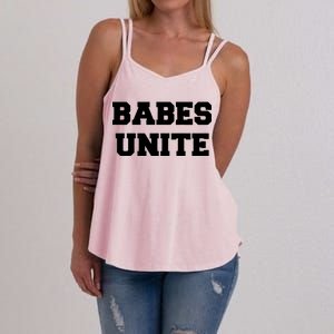 Babes Unite Womens Rights Feminist Women's Strappy Tank