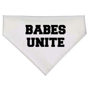 Babes Unite Womens Rights Feminist USA-Made Doggie Bandana