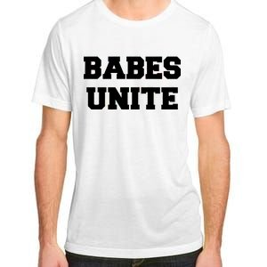 Babes Unite Womens Rights Feminist Adult ChromaSoft Performance T-Shirt