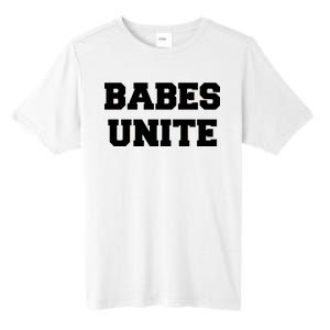 Babes Unite Womens Rights Feminist Tall Fusion ChromaSoft Performance T-Shirt