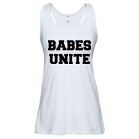 Babes Unite Womens Rights Feminist Ladies Essential Flowy Tank