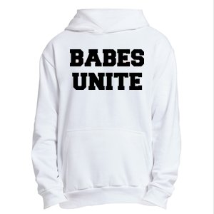 Babes Unite Womens Rights Feminist Urban Pullover Hoodie