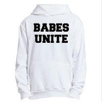 Babes Unite Womens Rights Feminist Urban Pullover Hoodie