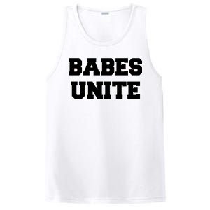 Babes Unite Womens Rights Feminist PosiCharge Competitor Tank