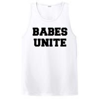 Babes Unite Womens Rights Feminist PosiCharge Competitor Tank