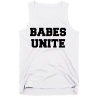 Babes Unite Womens Rights Feminist Tank Top