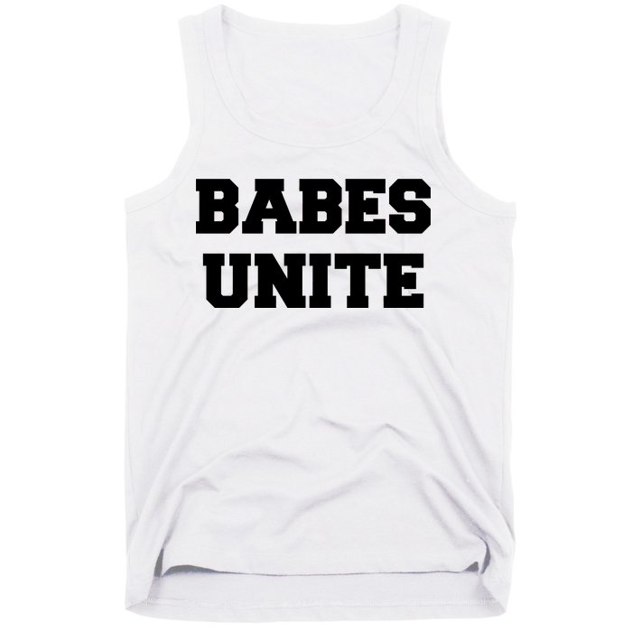 Babes Unite Womens Rights Feminist Tank Top