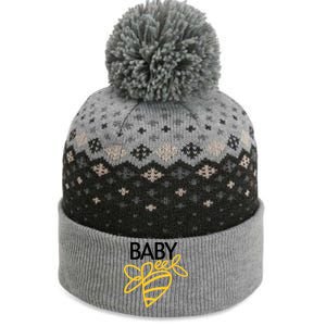 Baby Bee The Baniff Cuffed Pom Beanie