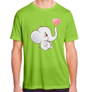 Baby Cute Elephant Adult ChromaSoft Performance T-Shirt