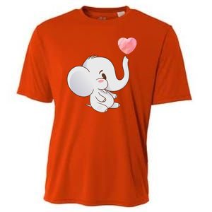 Baby Cute Elephant Cooling Performance Crew T-Shirt