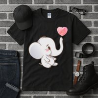 Baby Cute Elephant Tall T-Shirt