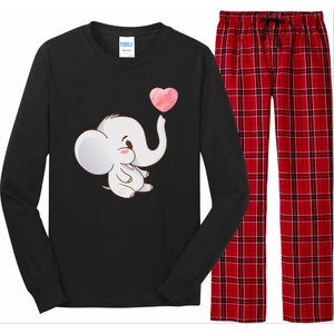 Baby Cute Elephant Long Sleeve Pajama Set