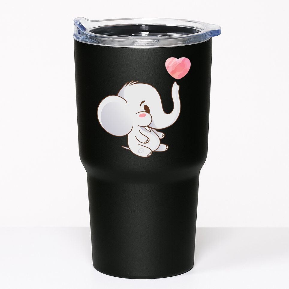 Baby Cute Elephant Tumbler