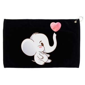 Baby Cute Elephant Grommeted Golf Towel