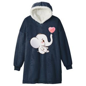 Baby Cute Elephant Hooded Wearable Blanket