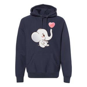 Baby Cute Elephant Premium Hoodie