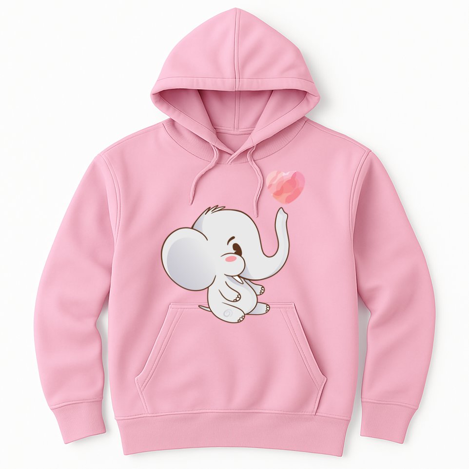 Baby Cute Elephant Hoodie
