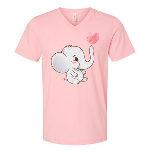 Baby Cute Elephant V-Neck T-Shirt