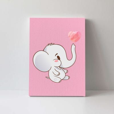 Baby Cute Elephant Canvas