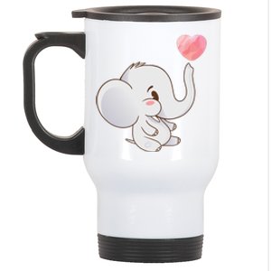 Baby Cute Elephant Stainless Steel Travel Mug